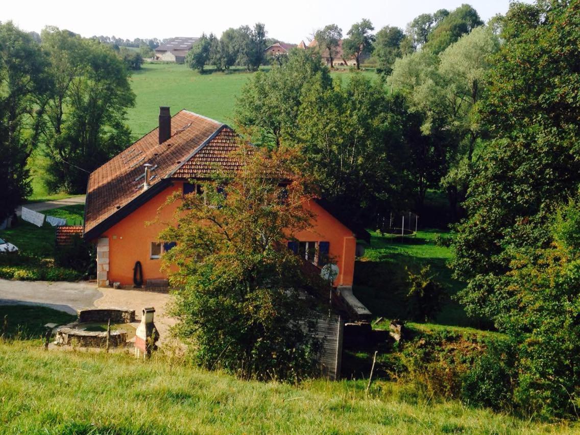 Le Moulin Des Oyes Bed & Breakfast Censeau ภายนอก รูปภาพ
